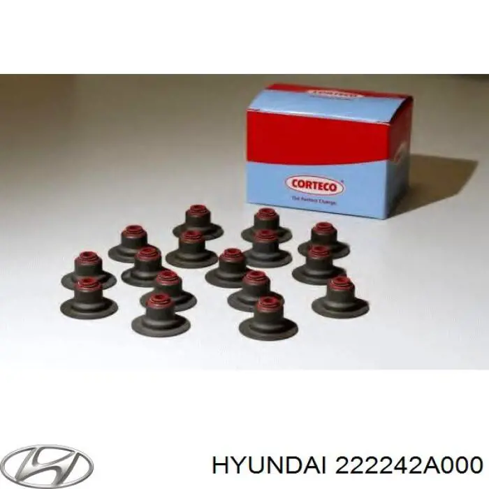 222242A000 Hyundai/Kia Empaquetadura De Aceite De Valvula