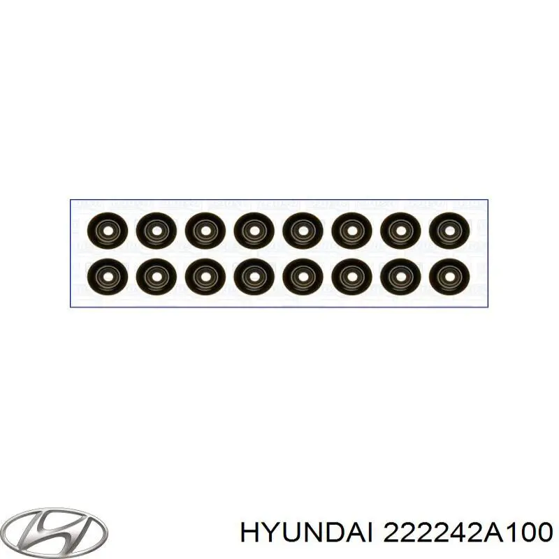 222242A100 Hyundai/Kia Empaquetadura De Aceite De Valvula