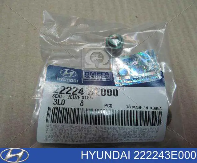 Comprar 222243E000 Hyundai/Kia Sello De Aceite De Valvula (Rascador De Aceite) Entrada/Salida