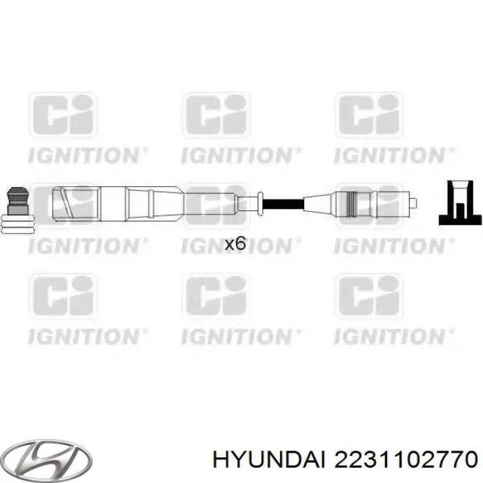 2231102770 Hyundai/Kia junta de culata