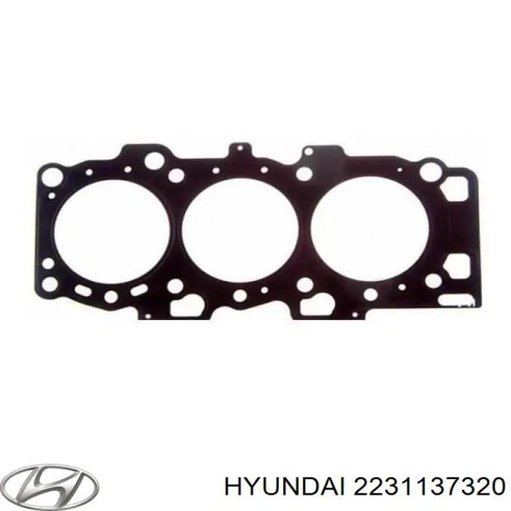 2231137320 Hyundai/Kia junta de culata derecha