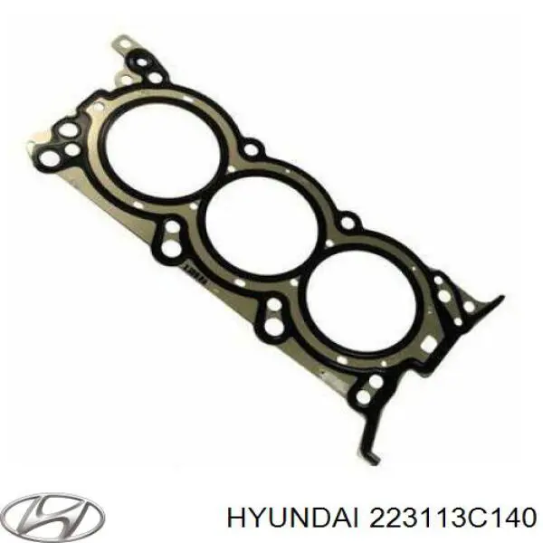 223113C140 Hyundai/Kia junta de culata derecha