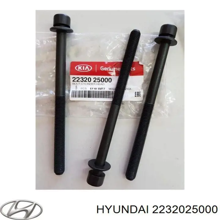 Juego tornillos culata Hyundai/Kia 2232025000 precio, desde 5,75 EUR