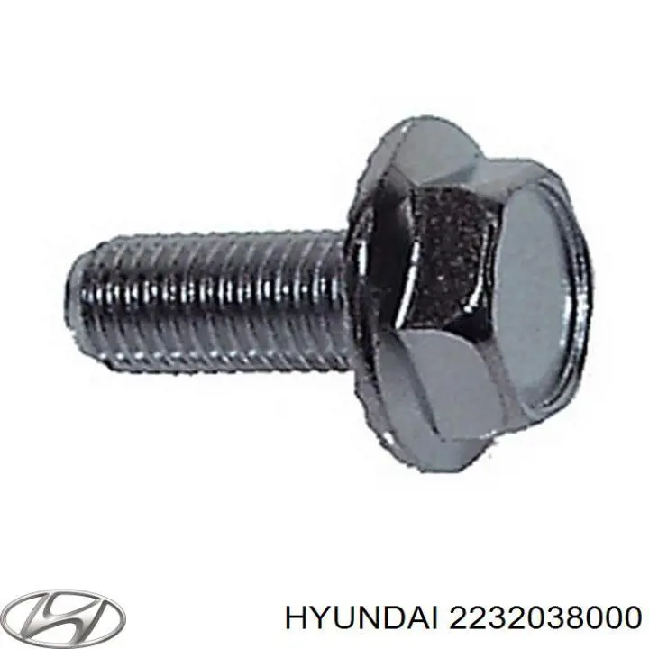 2232038000 Hyundai/Kia tornillo de culata