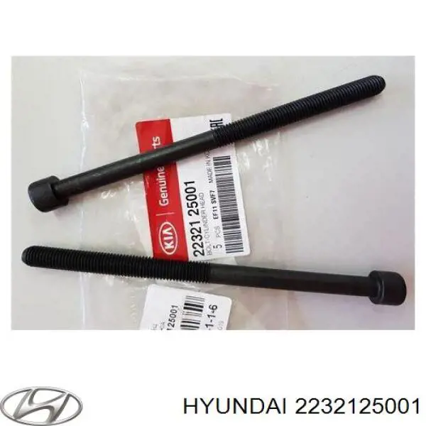 Juego tornillos culata Hyundai/Kia 2232125001 precio, desde 6,69 EUR