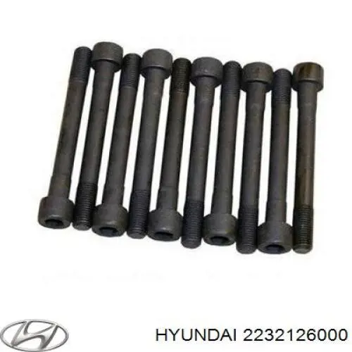 Juego tornillos culata Hyundai/Kia 2232126000 precio, desde 5,89 EUR