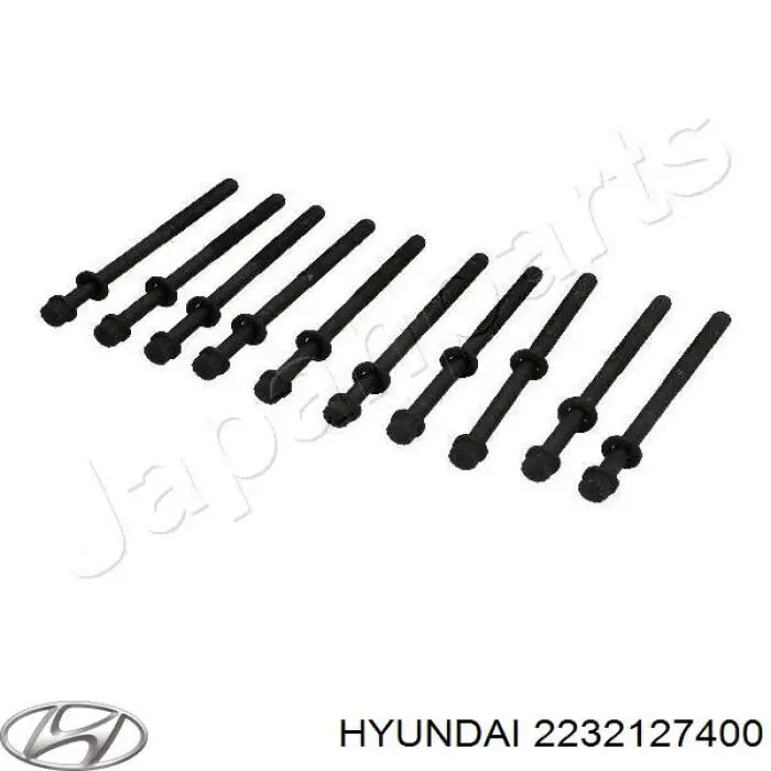 Tornillo de culata Hyundai Accent 2 LC