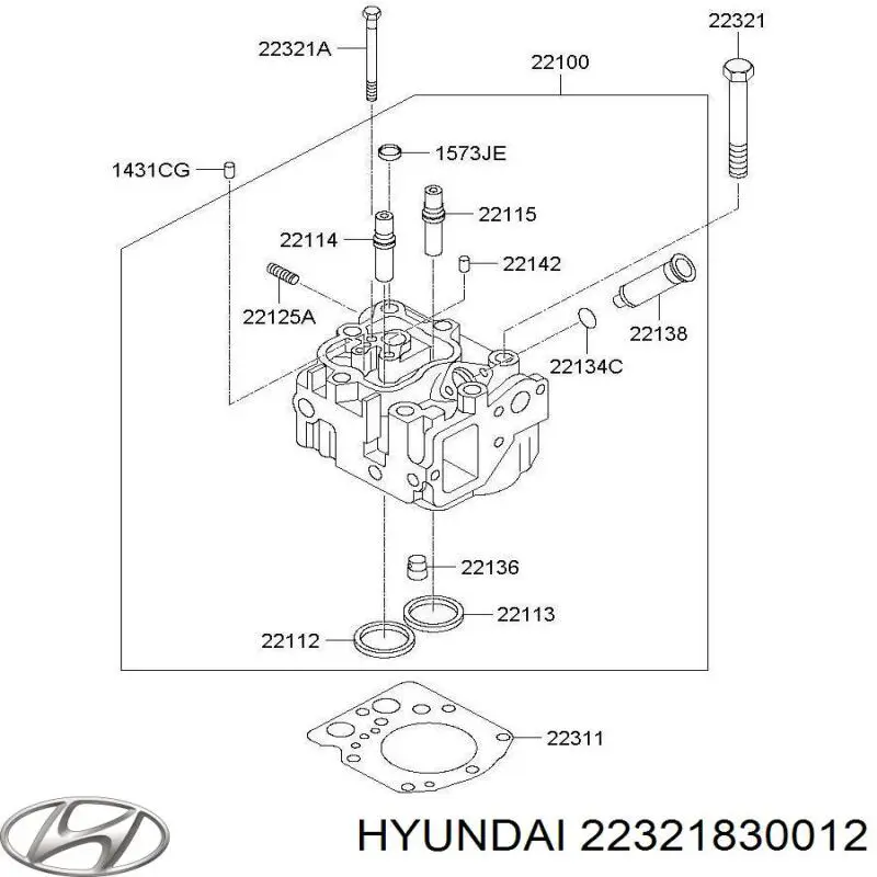 22321830012 Hyundai/Kia