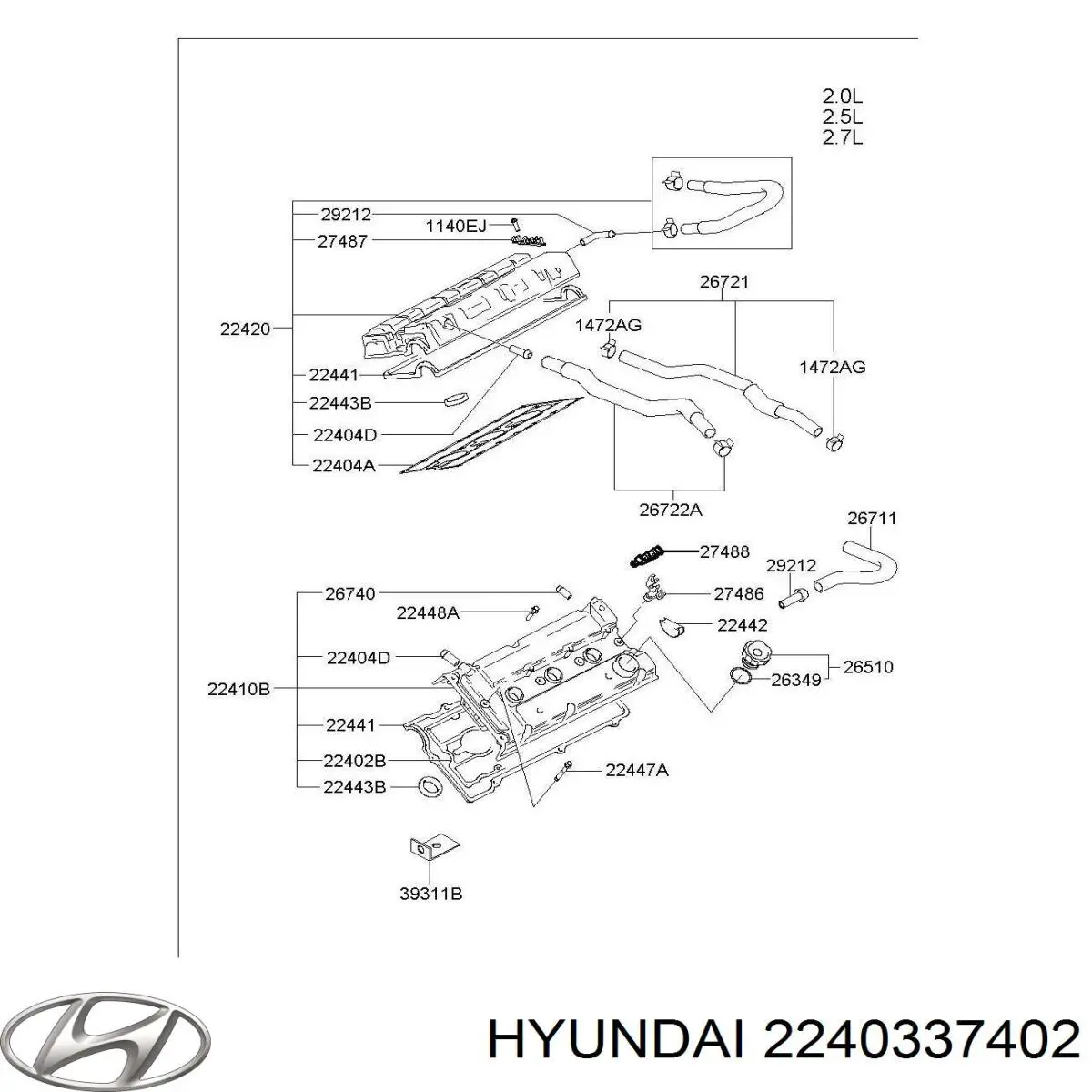 2240337402 Hyundai/Kia