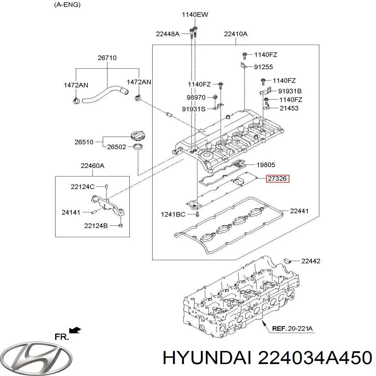 224034A450 Hyundai/Kia