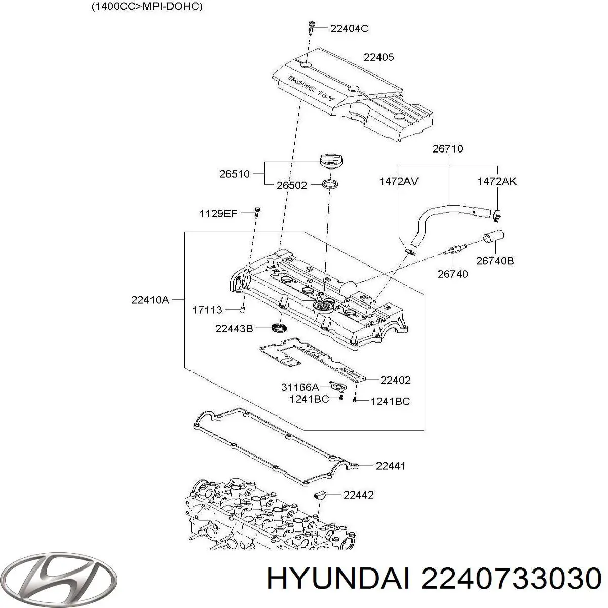 2240733030 Hyundai/Kia