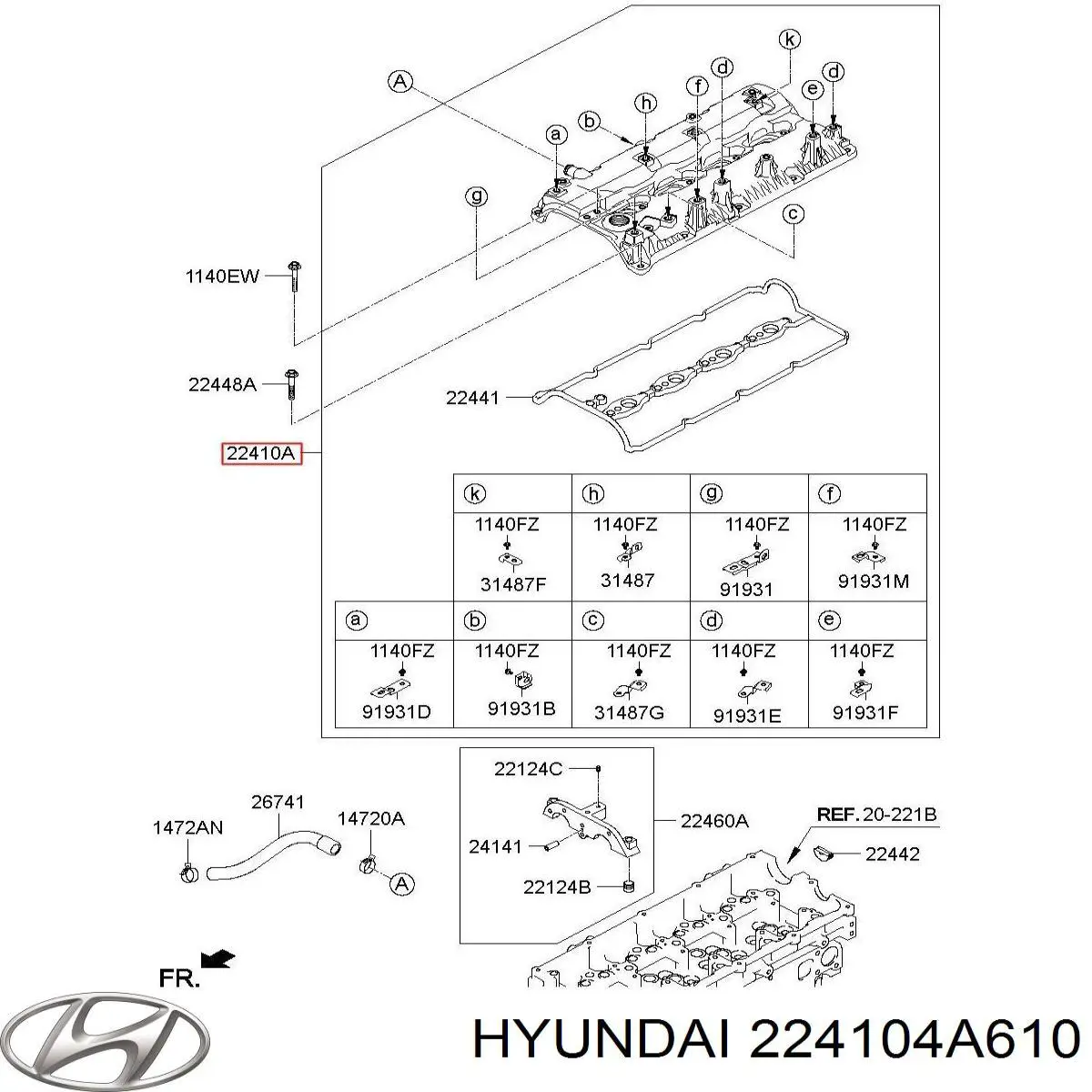 224104A610 Hyundai/Kia