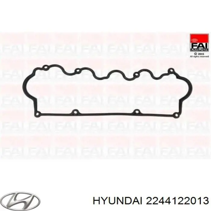 Junta de la tapa de válvulas del motor Hyundai Accent 1