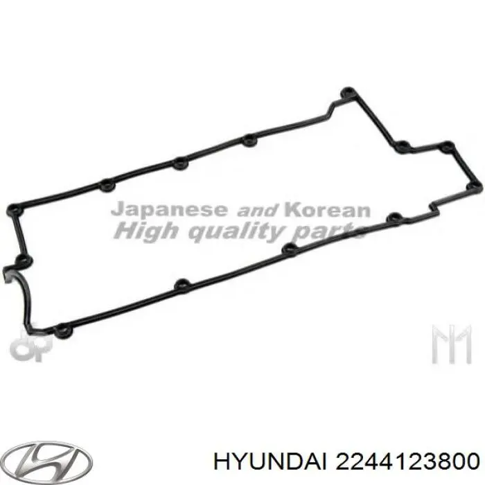2244123800 Hyundai/Kia junta de la tapa de válvulas del motor