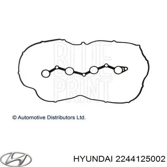 2244125002 Hyundai/Kia juego de juntas, tapa de culata de cilindro, anillo de junta