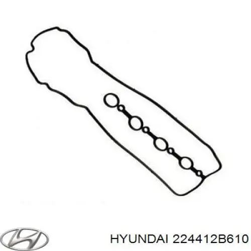 224412B610 Hyundai/Kia junta de la tapa de válvulas del motor