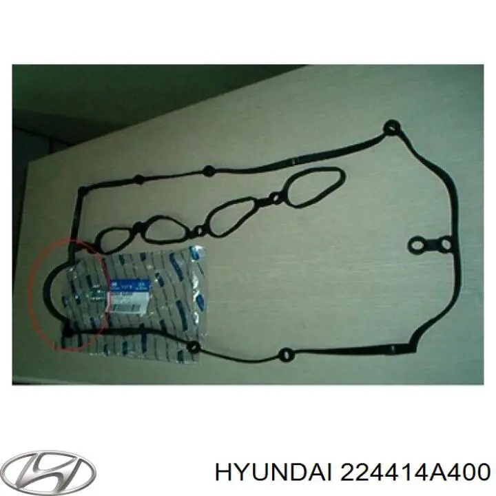 224414A400 Hyundai/Kia junta de la tapa de válvulas del motor