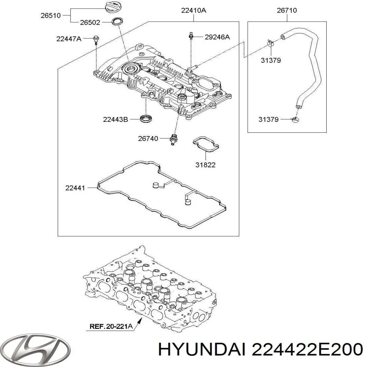 224422E200 Hyundai/Kia