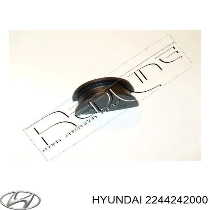 22442-42000 Hyundai/Kia junta de tapa valvula de motor, segmento trasero