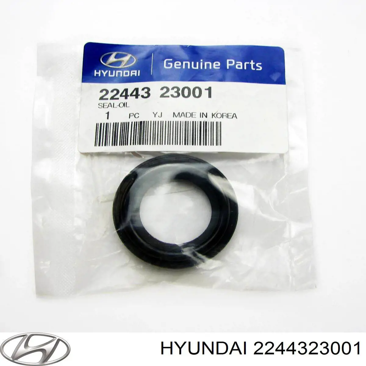 Anillo de sellado del pozo de la bujía Hyundai/Kia 2244323001
