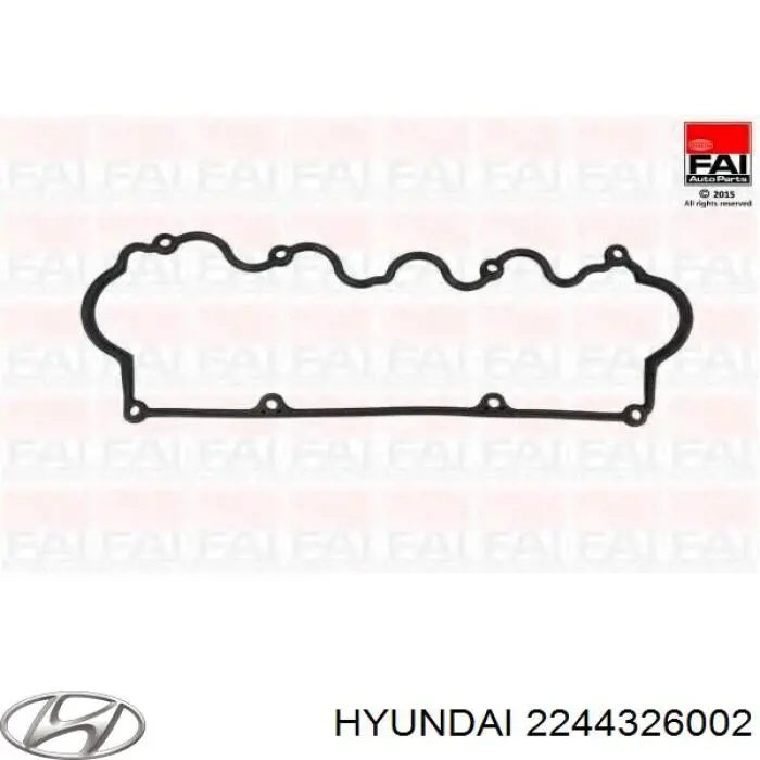 Comprar 2244326002 Hyundai/Kia Anillo de sellado del pozo de la bujía