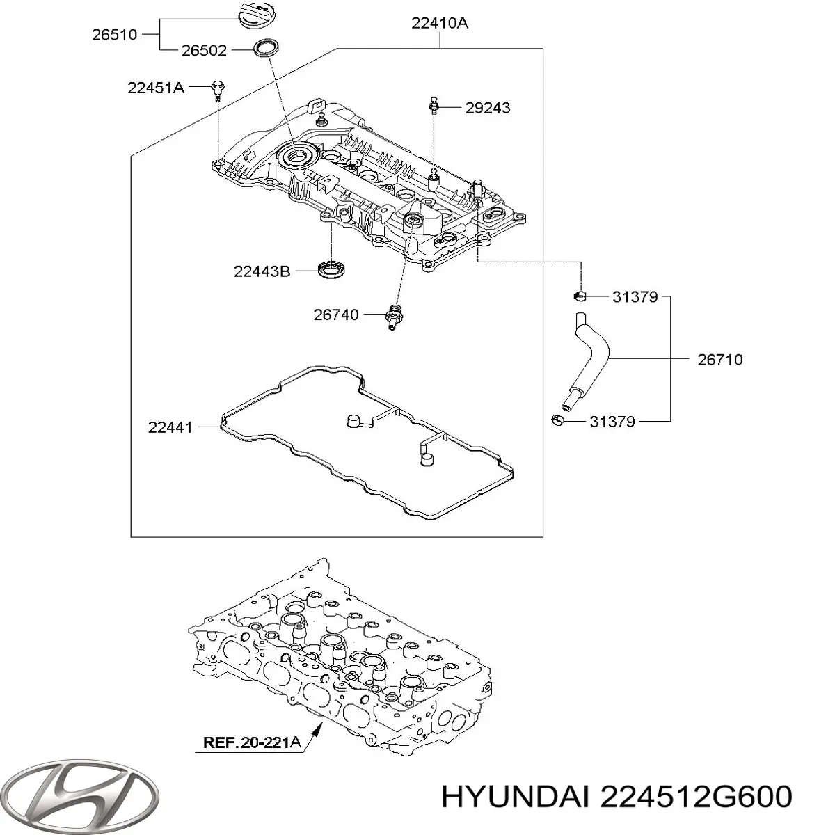 224512G600 Hyundai/Kia