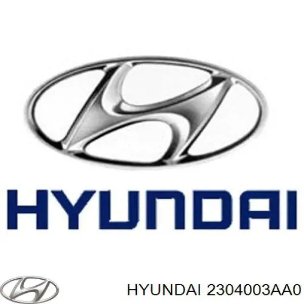 2304003AA0 Hyundai/Kia juego de aros de pistón, motor, std