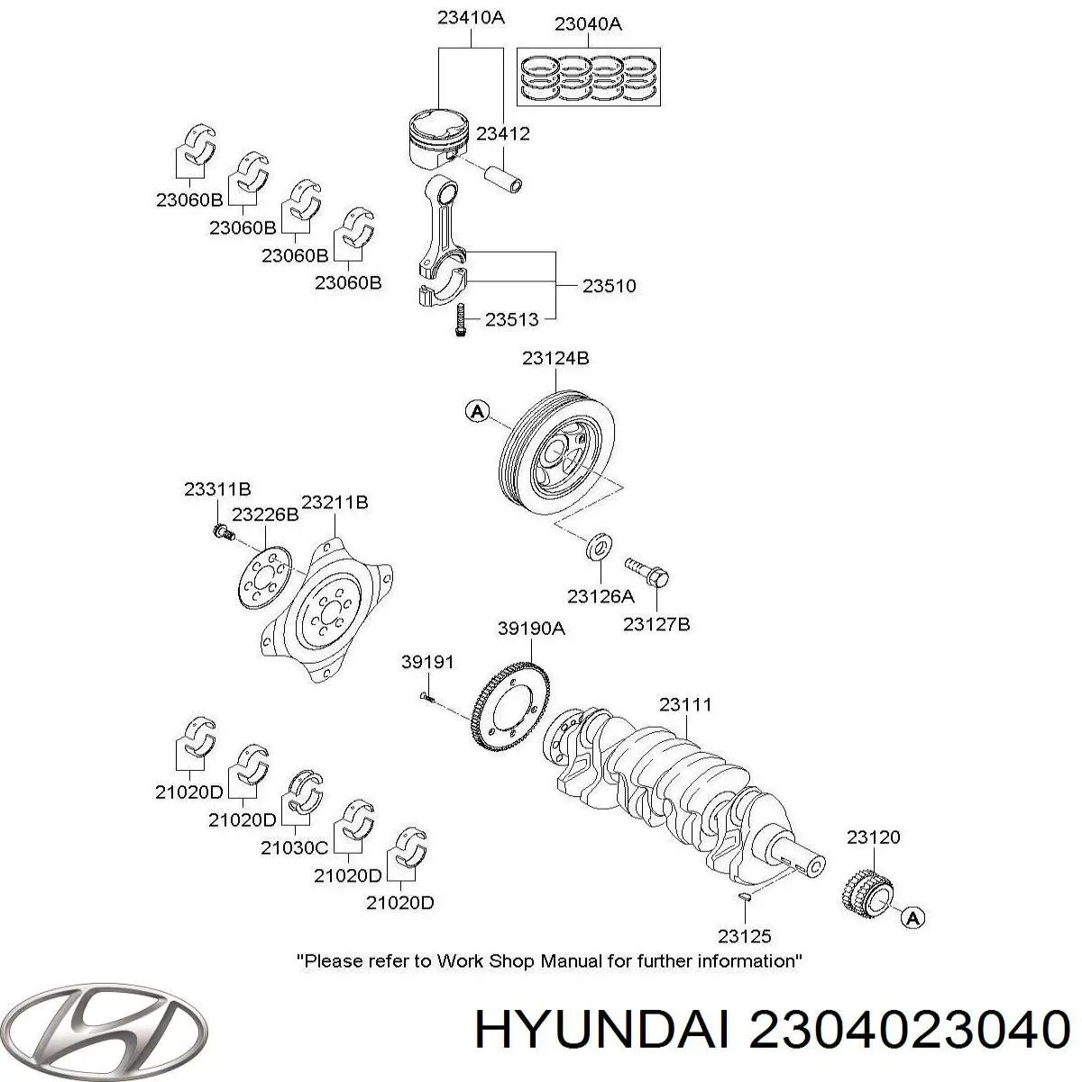 2304023040 Hyundai/Kia