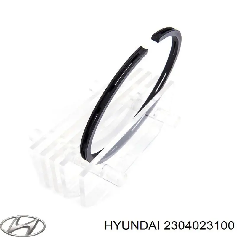 2304023150 Hyundai/Kia juego de aros de pistón, motor, std