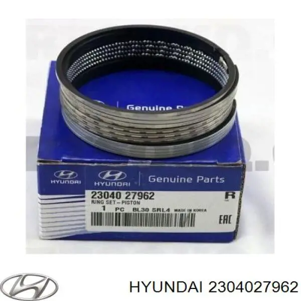 Comprar 2304027962 Hyundai/Kia Juego de aros de pistón para motor, sobremedida (+0,50 mm)