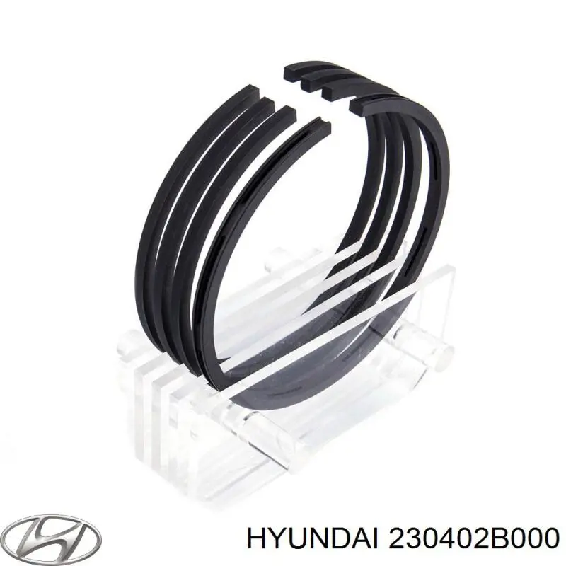 230402B000 Hyundai/Kia juego de aros de pistón, motor, std