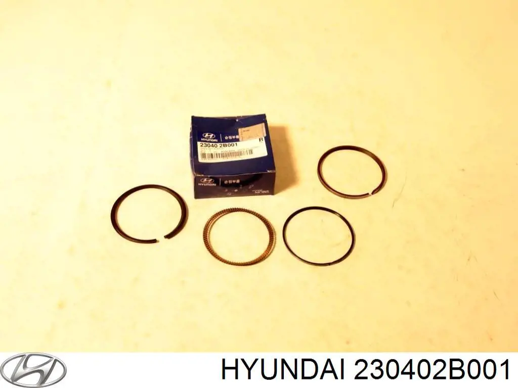 230402B001 Hyundai/Kia juego de aros de pistón, motor, std