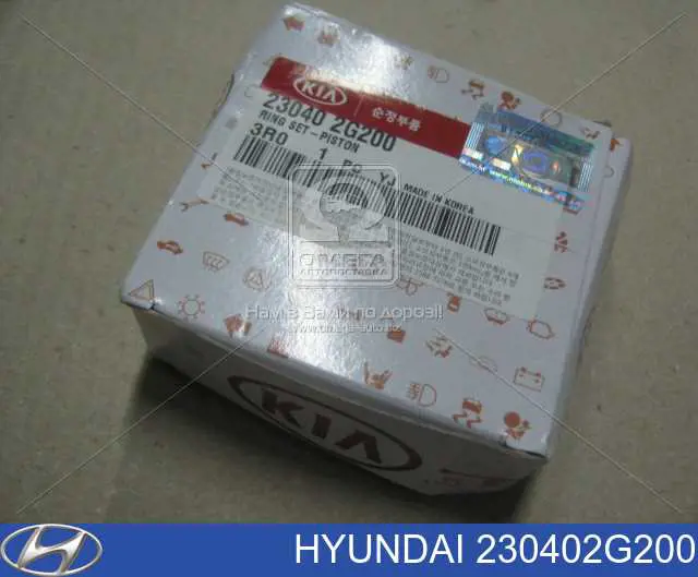 Juego de anillos de pistón, motor, STD Hyundai/Kia 230402G200 precio, desde 48,34 EUR
