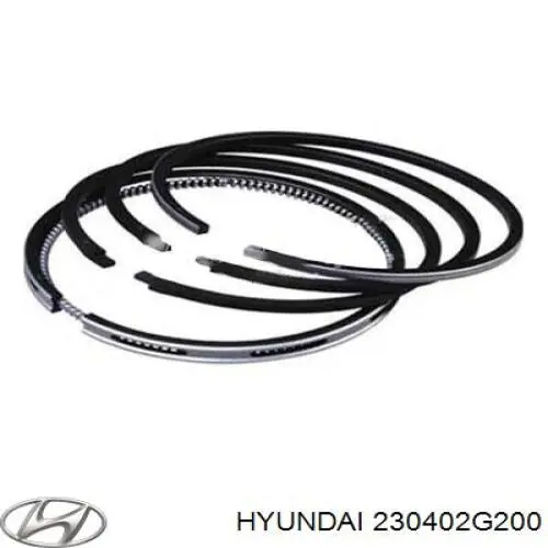 Comprar 230402G200 Hyundai/Kia Juego de anillos de pistón, motor, STD
