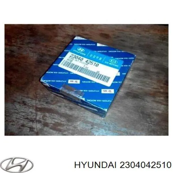 Juego de anillos de pistón, motor, STD para Hyundai Galloper (JK)