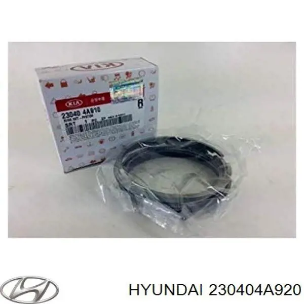 230404A920 Hyundai/Kia juego de aros de pistón, motor, std