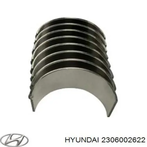 2306002622 Hyundai/Kia cojinetes de biela