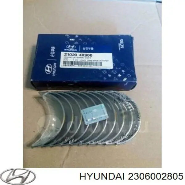 2306002805 Hyundai/Kia cojinetes de biela