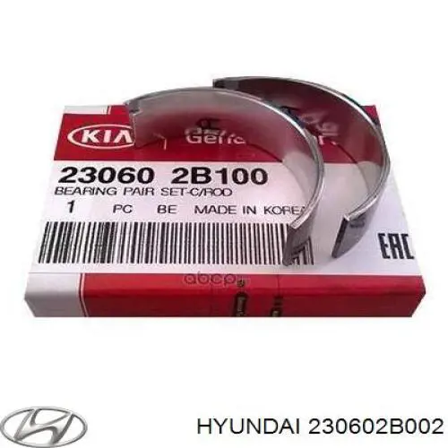 230602B002 Hyundai/Kia cojinetes de biela