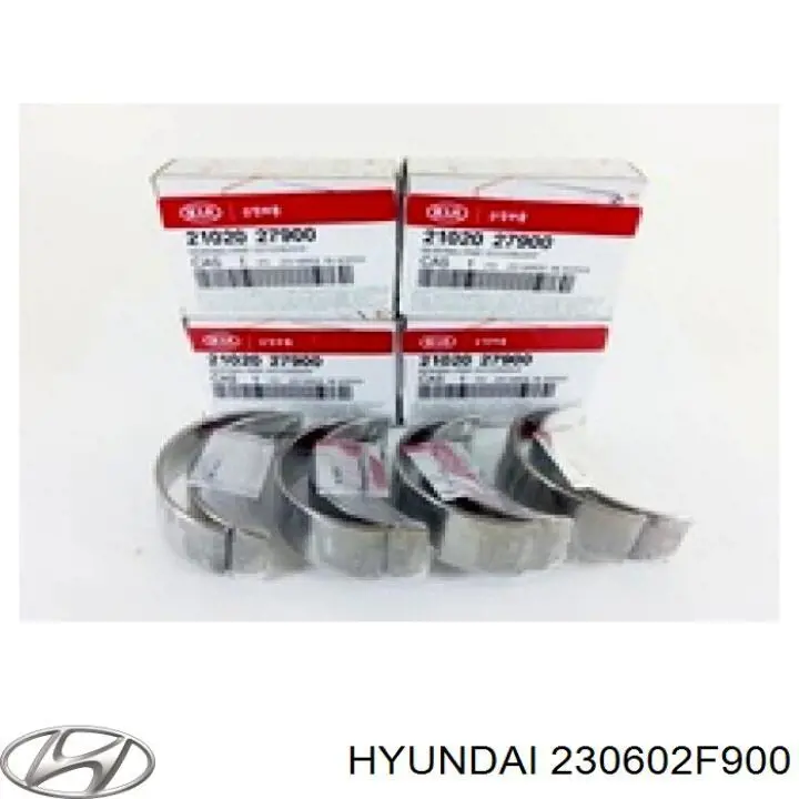 230602F900 Hyundai/Kia juego de cojinetes de biela, estándar (std)