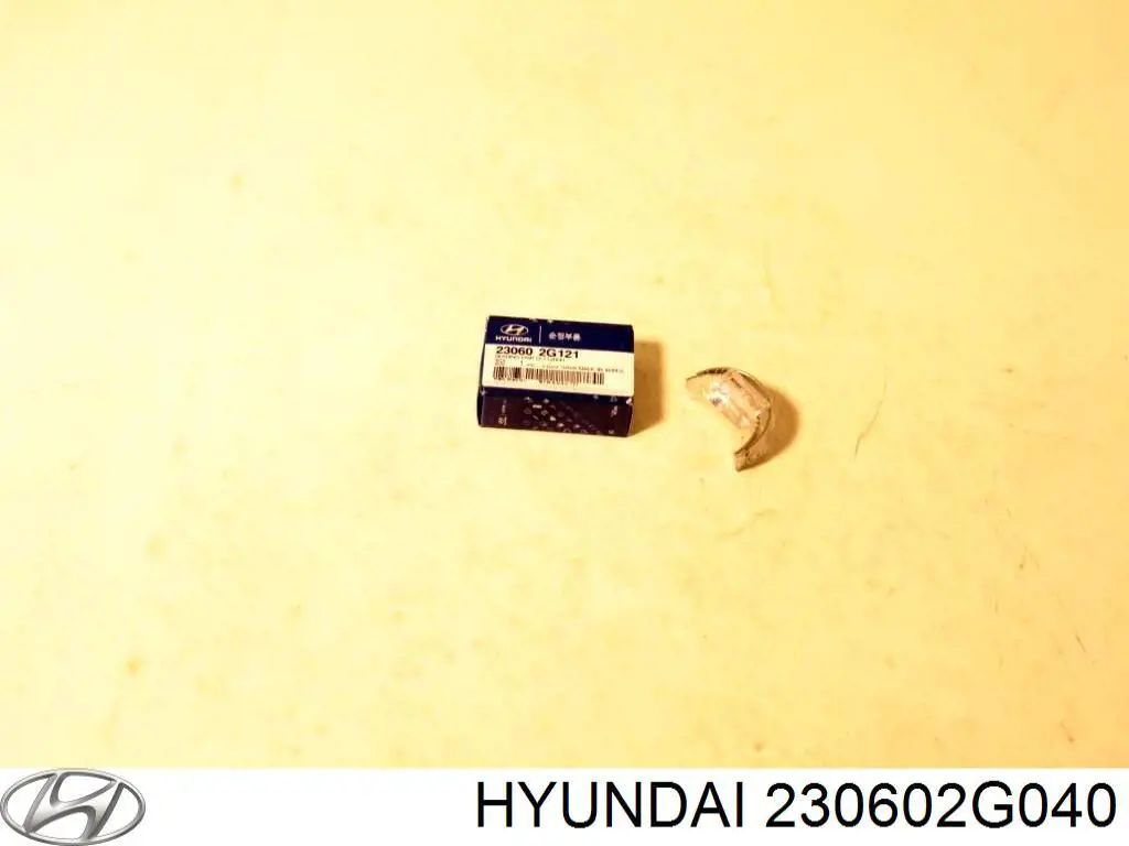 Juego de cojinetes de biela, estándar (STD) para Hyundai Sonata (NF)
