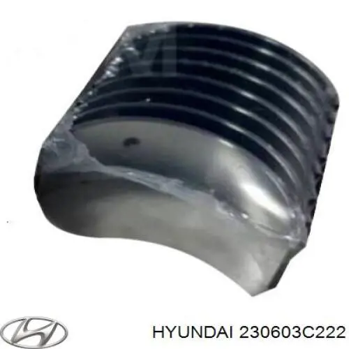 230603C222 Hyundai/Kia juego de cojinetes de biela, estándar (std)