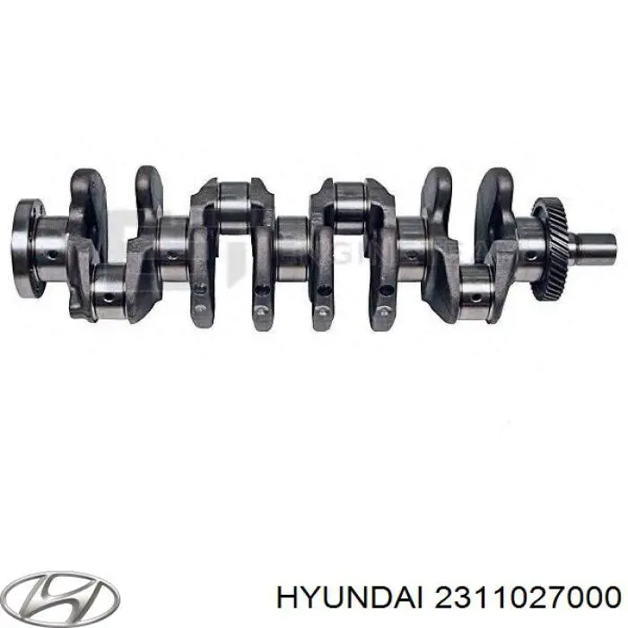 Cigüeñal Hyundai/Kia 2311027000 precio, desde 520,39 EUR