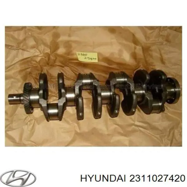 Cigüeñal del motor para Hyundai Elantra (XD)