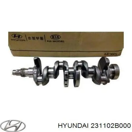 Cigüeñal para Hyundai Elantra (MD)
