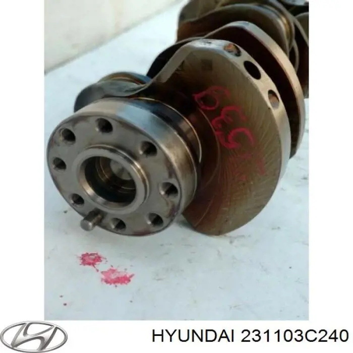 Cigüeñal Hyundai/Kia 231103C240 precio, desde 1576,21 EUR