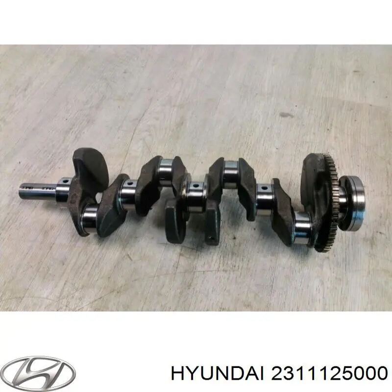 Cigüeñal Hyundai/Kia 2311125000 precio, desde 834,08 EUR