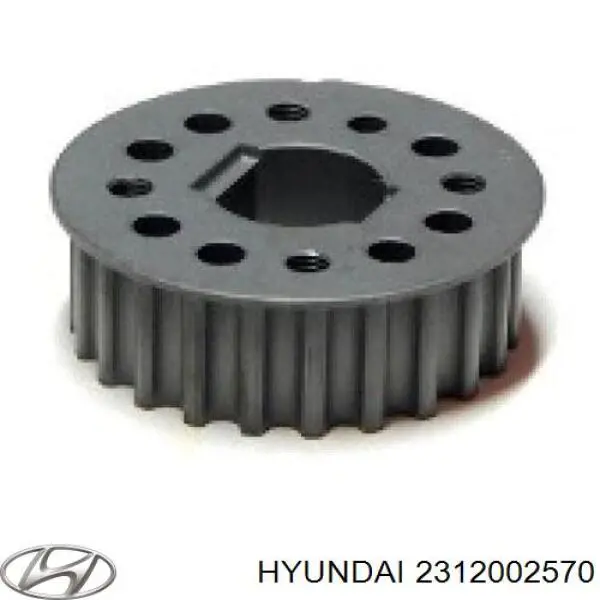 2312002570 Hyundai/Kia rueda dentada, cigüeñal