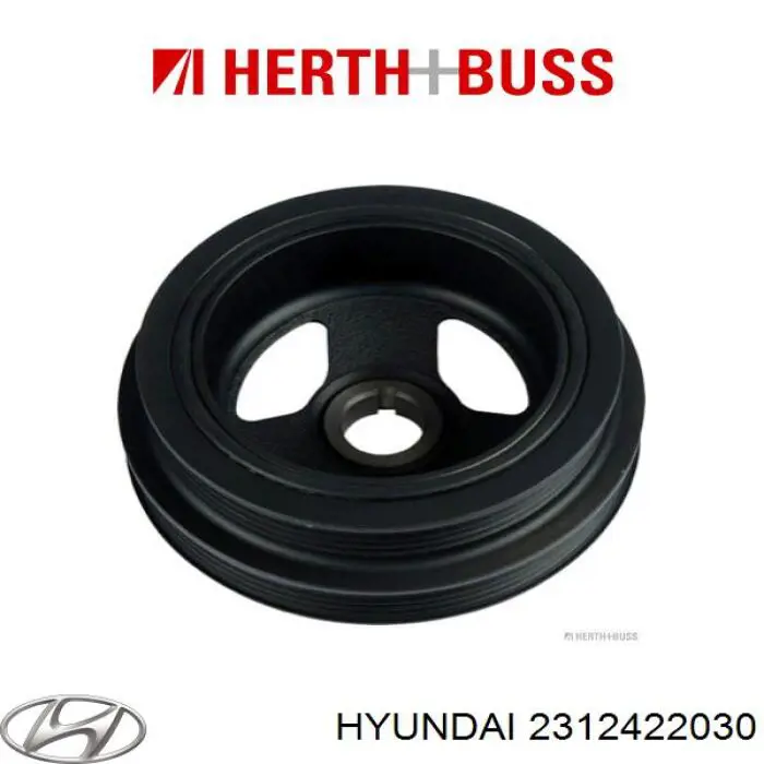 2312422030 Hyundai/Kia polea, cigüeñal