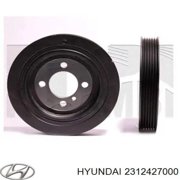 Polea del cigüeñal Hyundai/Kia 2312427000 precio, desde 60,27 EUR